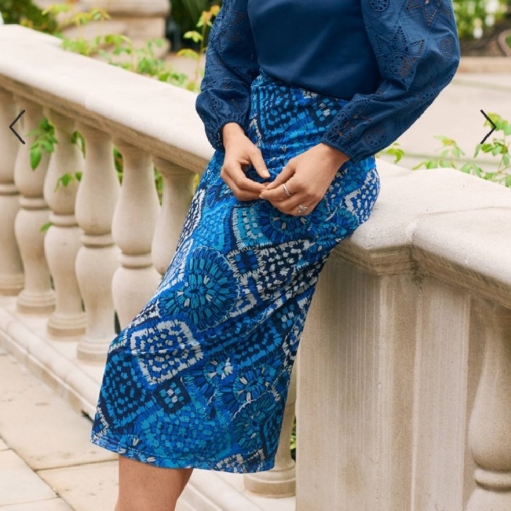 🆕NWT Johnny Was Lizandrea Mesh Midi Skirt